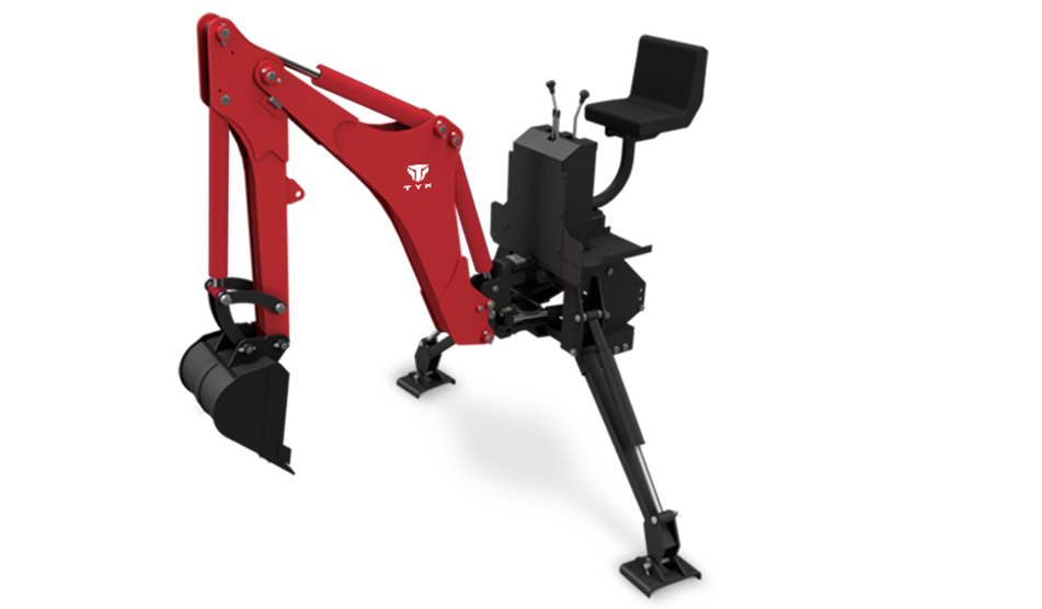 TYM T503 HST 4WD ROPS Tractor- Backhoe,Front End Loader with 4-in-1 Bucket