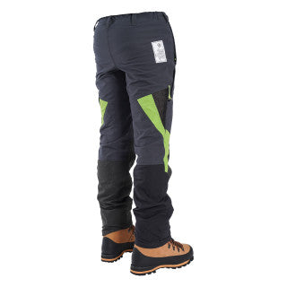 Clogger Zero Gen2 Light and Cool Men's Chainsaw Pants - Grey/Green - Free Shipping