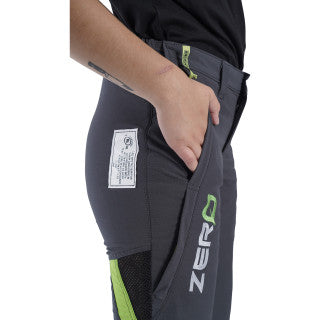 Clogger Zero Gen2 Light and Cool Women's Chainsaw Pants - Grey/Green - Free Shipping