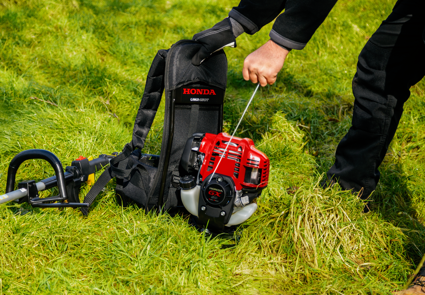 Honda UMR450T Commercial Backpack Brushcutter