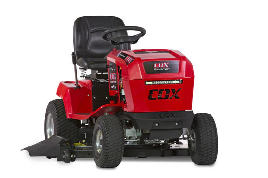 Cox Stockman Plus Ride on Mowers - COX 18hp 32" Hydro Electric Clutch PTO (CTH18C32)