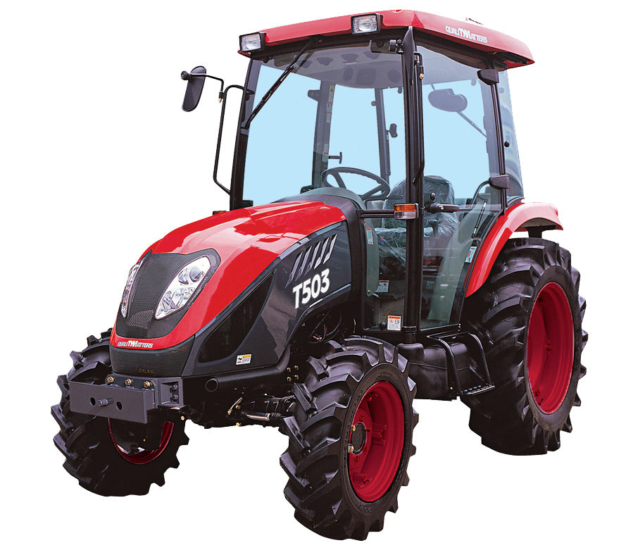 TYM T503 Manual Tractor 16/16 4WD ROPS Cab/Air