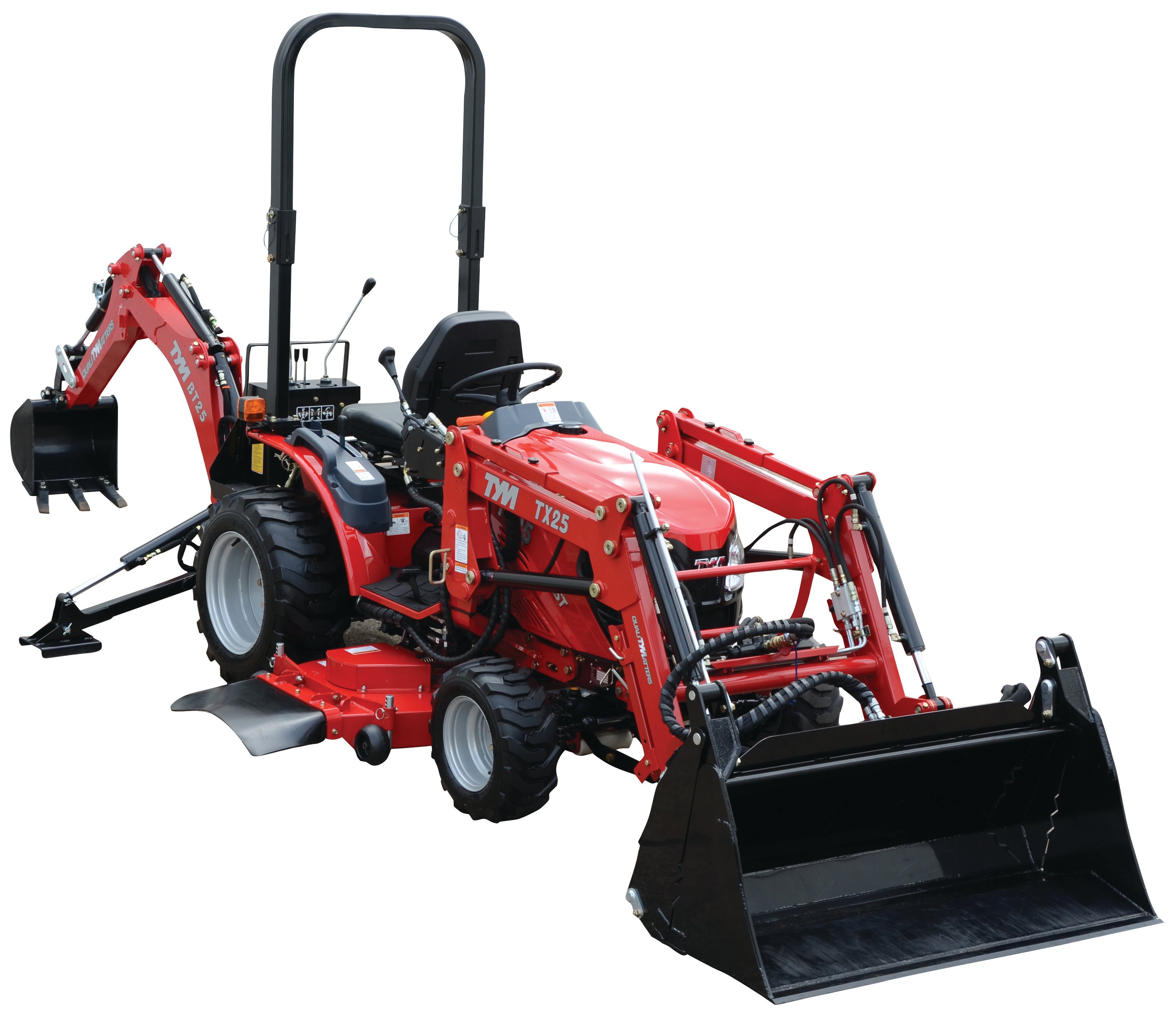 TYM TS25 TLB Tractor 4WD ROPS