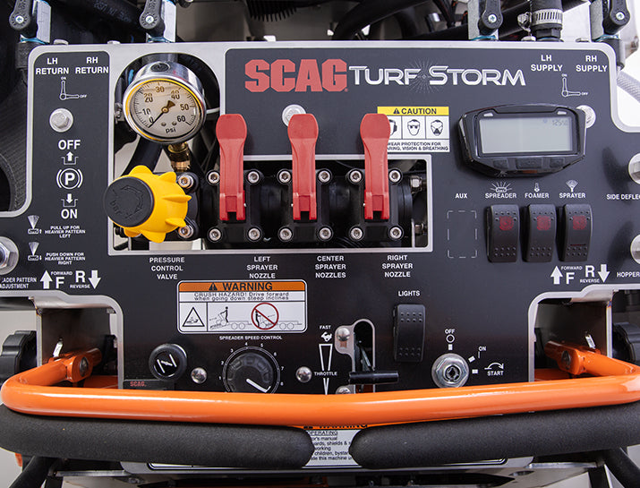 SCAG Turf Storm XL & Turf Storm Sprayer Spreader