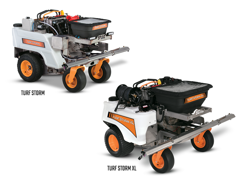 SCAG Turf Storm XL & Turf Storm Sprayer Spreader