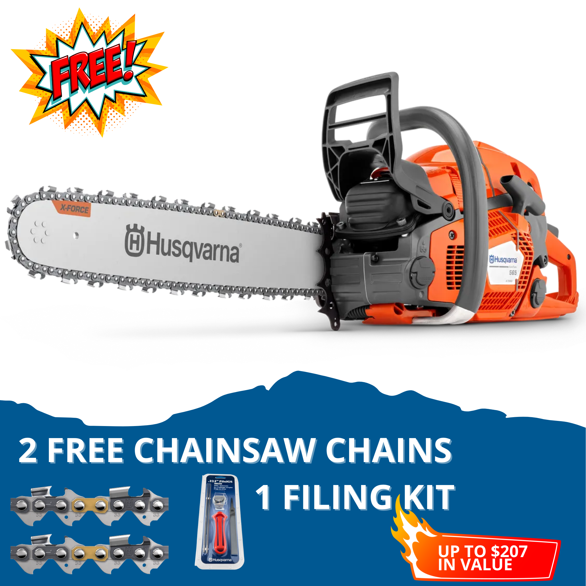 Husqvarna 565 AutoTune™ Chainsaw