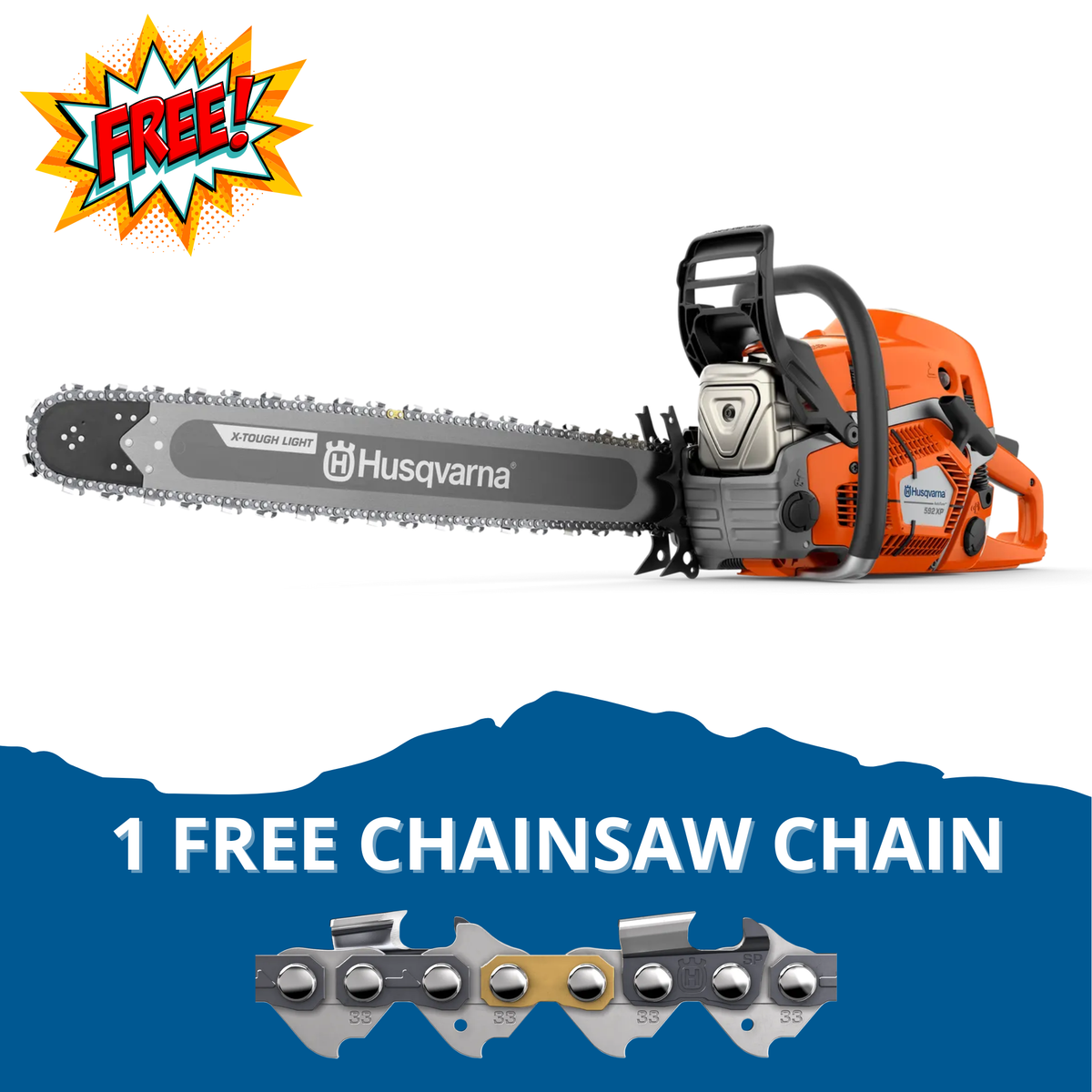 Husqvarna 592 XP® Chainsaw