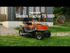Load and play video in Gallery viewer, Husqvarna Battery Powered TS 100i Garden Tractor