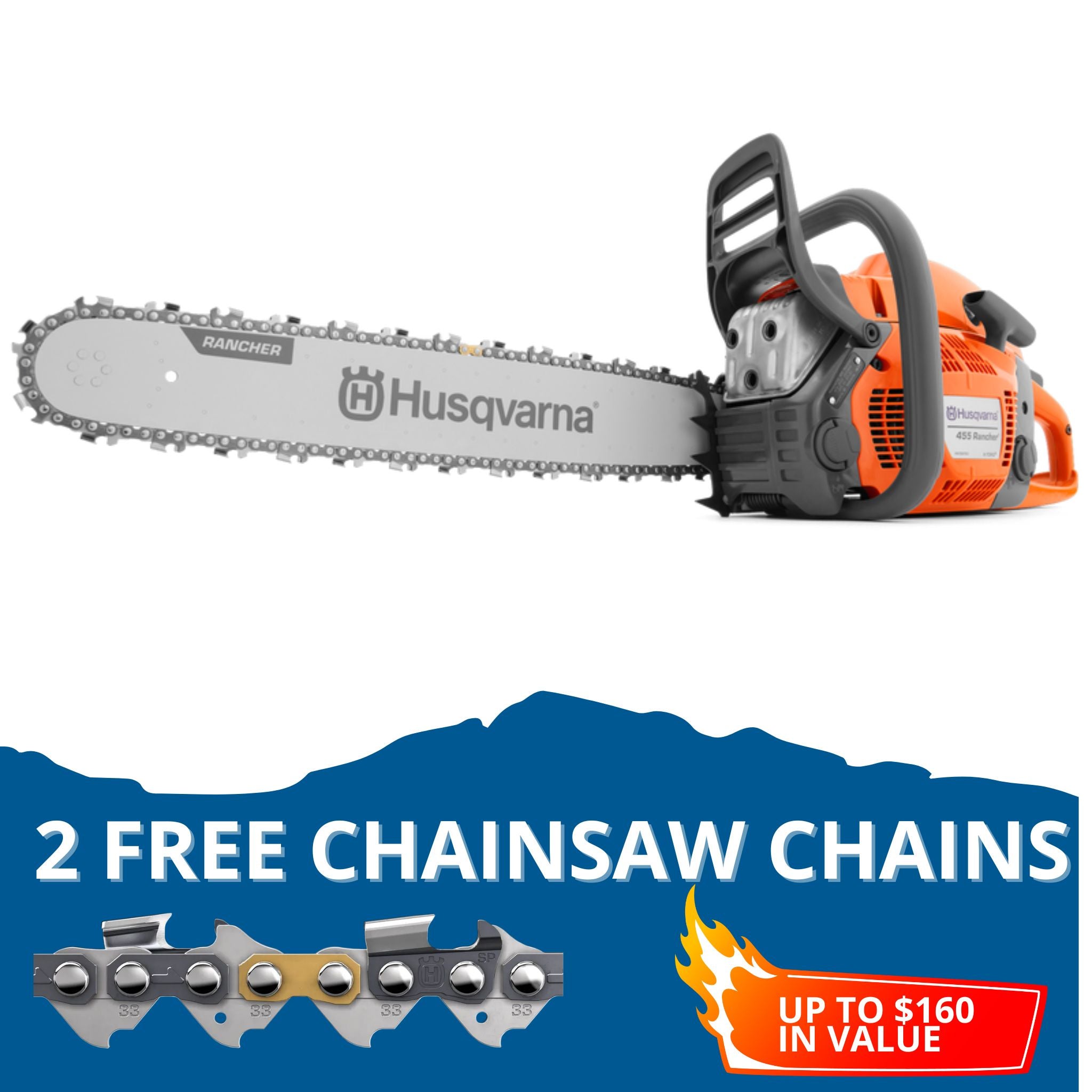 Husqvarna 455 Rancher Chainsaw
